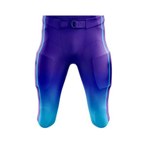 Uniforme de football américain personnalisable en grande taille, séchage rapide, respirant, 100% polyester, unisexe, manches courtes, col en V, logo personnalisé - Product Image 6