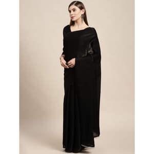 Dernière tendance Jimi Silk Saree Blouse avec bordure en dentelle Pallu Vêtements ethniques indiens pour adultes Vente en gros Factory Supply - Product Image 1