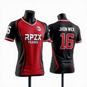 Jerseys deportivos sublimados personalizados para hombre, camisetas de softbol, baloncesto, fútbol, camisetas de pesca, ropa transpirable de cuello redondo - Product Image 1