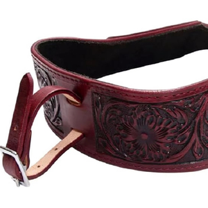 Cinchos de Cuero Genuino Premium Personalizables de Alta Calidad para Caballos, para Equitación y Ropa Ecuestre - Product Image 1