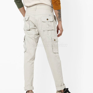 กางเกงคาร์โก้ผู้ชายขนาดใหญ่พิเศษกางเกงคาร์โก้สำหรับออกกำลังกายกลางแจ้งกางเกงผู้ชายคาร์โก้100% ผ้าฝ้าย - Product Image 2