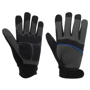 Gants de mécanicien en tissu doux de qualité supérieure avec prix compétitif personnalisé, prix de gros bas avec logo personnalisé - Product Image 1