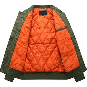 Veste bomber matelassée en toile d'hiver pour tous les jours, avec capuche, design léger, coupe décontractée pour unisexe - Product Image 1