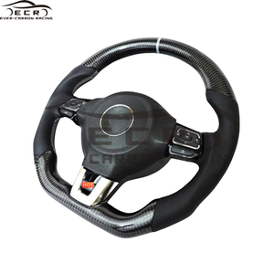 Volant en Fiber de carbone <span class=keywords><strong>prix</strong></span> d'usine Ever-Carbon Racing ECR Hotsell pour volant Volkswagen VW <span class=keywords><strong>Golf</strong></span> MK <span class=keywords><strong>6</strong></span> - Product Image 5
