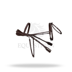 Bridon d'entraînement français à nezette, taille complète, pour l'équitation anglaise et l'entraînement des chevaux - Product Image 4