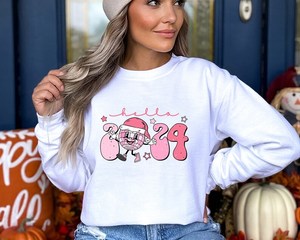 High Quality Custom Printed Women's Sweatshirt Casual Streetwear Drop Shoulder Breathable Eco-Friendly Hoodies Knitted Front - Product Image 4