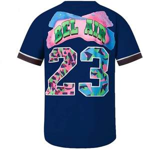 Sublimación personalizada de alta calidad Bandera de México Camisetas deportivas de béisbol para hombres Uniformes impresos transpirables al por mayor - Product Image 2