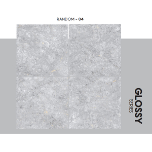 Amarula Grey 60x60 Azulejo de suelo de porcelana brillante Superficie esmaltada pulida 5mm Interior Proyectos a gran escala Precios a granel disponibles" - Product Image 4