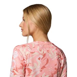 Camisa de manga larga estampada para mujer con diseño personalizado, camiseta ligera de manga larga con cuello redondo, camiseta de tela de poliéster duradera en todos los estampados - Product Image 4