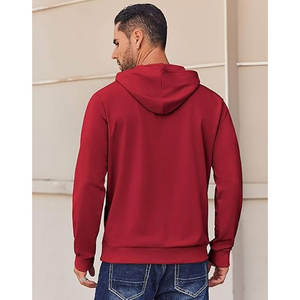 Sudaderas con capucha para hombre Jersey de manga larga Casual Moda Sudaderas Cordón Gimnasio Camisa con capucha con bolsillo Kanga Sudaderas con capucha - Product Image 3