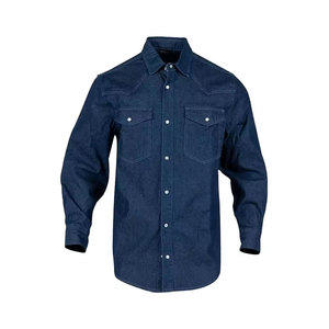 Top Selling <b>Jeans</b> <b>Work</b> Shirt Cotton Fabric Durable Stitching <b>Jeans</b> <b>Work</b> Shirt For Daily Use - Product Image 1