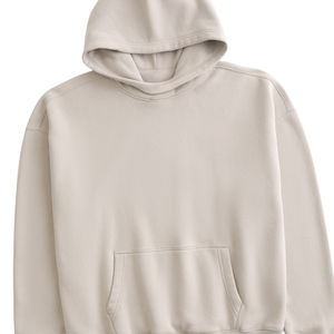 Sweat à capuche beige uni en polaire pour hommes pullover chaud hiver Streetwear sweat à capuche décontracté pour vêtements de sport en plein air et sweat à capuche à la mode - Product Image 5