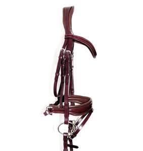 Brida de caballo de alta calidad 2019, brida de cuero auténtico - Product Image 3