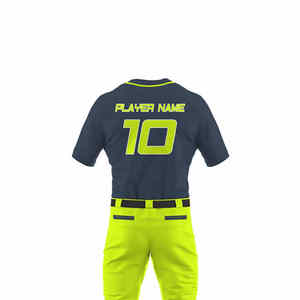 Ropa de equipo de alta calidad con su logotipo Uniforme de béisbol para hombres/Uniforme de béisbol más vendido para hombres Ropa deportiva - Product Image 5