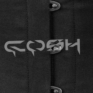 Corset Waspie court noir pour le modelage de la taille |   Corset noir Waspie - Product Image 5