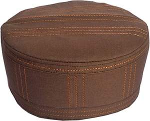 Kufi <b>Men's</b> Unisex <b>Skull</b> <b>Cap</b> Colorful <b>Men's</b> Design Solid Hat with Hand Embroidered Kufi <b>Caps</b> Knitted Beanie - Product Image 3