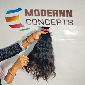 Vente en gros de extensions de cheveux humains vierges vietnamiens Raw non transformés en vrac Cheveux naturels indiens raides Style de temple Le meilleur prix! - Product Image 4