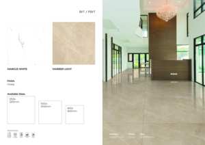 Carreaux de sol et de mur en porcelaine brillante 1200x1200 Carreaux architecturaux de luxe - Product Image 4