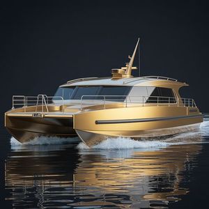 Yate de Recreo de Aluminio Personalizado UBI 812 de 11.8M, 12 Pasajeros, Motor Intraborda - Product Image 5