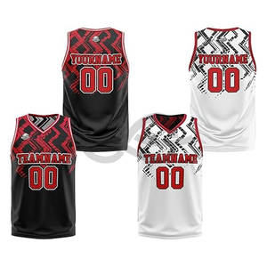 Camisetas de baloncesto cosidas de alta calidad personalizadas para hombres adultos, camiseta de baloncesto Premium, equipos, torneos de ligas, transpirable y duradero - Product Image 1