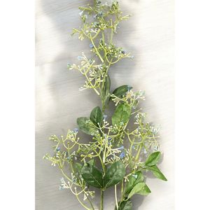 Élément décoratif de fleur de Patrinia artificielle bleue de haute qualité de 80cm - Product Image 2