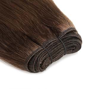 Extensions de cheveux 100% Remy, boucles œuf, 8 pouces # 4 Marron châtain 9A - Product Image 2