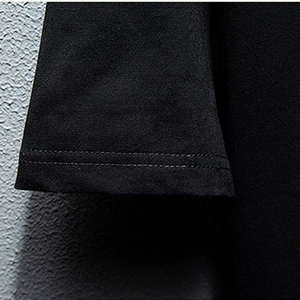 Vêtements pour hommes OEM avec logo personnalisé T-shirts en strass T-shirts à manches courtes en strass à séchage rapide Taux de vente global 2024 - Product Image 5