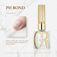 Préparation professionnelle des ongles déshydrater la couche de base couche de finition mate pour frotter la poudre de miroir magique poudre antiadhésive ensemble de Gel UV de base