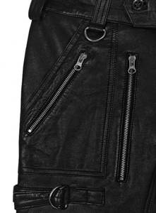 กางเกงหนังขายาวปกติคุณภาพสูงสำหรับ100% กางเกงหนังทำจากผ้าแห้งเร็วคุณภาพสูง - Product Image 5