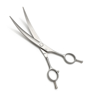 Ciseaux incurvés de toilettage professionnels pour animaux de compagnie | Ciseaux incurvés fixes à lame de haute qualité pour animaux de compagnie - Product Image 4