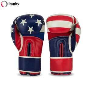 Nouveau logo de personnalisation d'usine de cuir de PVC Offre Spéciale produit des gants de boxe personnalisés d'usine respirants par Inspire Apparel - Product Image 3