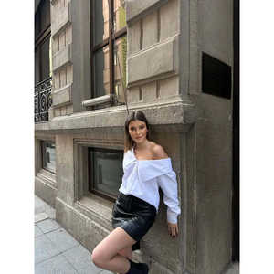 Chemise à col décoratif pour femme 2502 - Product Image 1