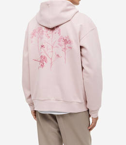 Sweat-shirt à épaules tombantes avec logo brodé personnalisé OEM/ODM Hiver 100% coton polaire surdimensionné pour hommes - Product Image 5