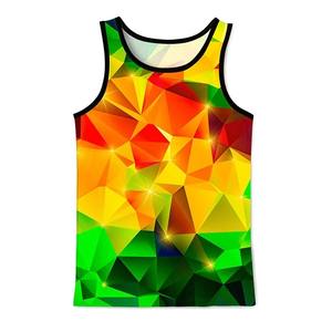Ropa de calle de verano para hombre, chaleco de baloncesto, camiseta sin mangas con estampado de cocotero en 3D de secado rápido, diseño informal de Animal para ropa de gimnasio - Product Image 4