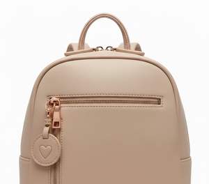 Mochila Elegante de Cuero PU para Mujer con Nuevo Diseño de Cremallera, Mochila Moderna para la Escuela, la Universidad y Uso Diario - Product Image 2