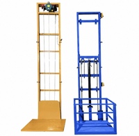 Petit ascenseur de fret hydraulique domestique à grande vitesse pour les petits espaces