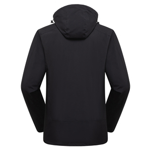 Veste de travail imperméable en polaire softshell multicolore écologique coupe-vent d'hiver sur mesure en gros pour hommes et femmes - Product Image 5