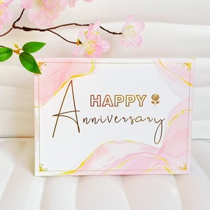 การ์ดป๊อปอัพ3D การ์ดวันครบรอบพร้อมซองและโน้ต - Product Image 4