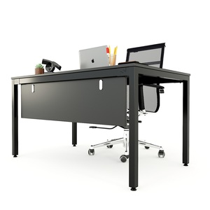 โต๊ะทำงานผู้บริหาร UConcept HBUC006 ขนาด 140x80 ซม. สไตล์มินิมอลโมเดิร์น พร้อมขาโลหะประกอบสำเร็จ สำหรับใช้ในห้องนอน - Product Image 3