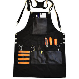 Modern Style Smooth Touch Barber <b>Aprons</b> Soft Fabric Salon Cutting Accessory Breathable Wear Barber <b>Aprons</b> - Product Image 1