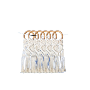 Anillo de tejido de macramé de aspecto lujoso, diseño moderno, aspecto creativo, Decoración de mesa, precio barato, el mejor soporte de tejido de acabado - Product Image 4