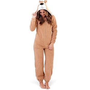 OEM personnalisé femmes ensemble de couchage pyjama Onesie élégant imprimé avec rabat bout à bout pyjamas pour femmes vêtements de nuit vêtements de nuit respirant - Product Image 2