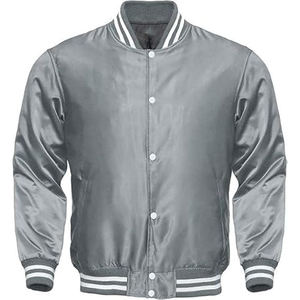 MEILLEUR PRIX Varsity Jacket Melton Laine et Cuir Véritable Varsity Jacket Personnalisé POUR Hommes - Product Image 1