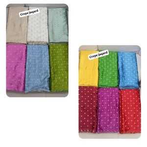 Pure Viscose Crepe Jacquard Fabric 130 GSM For Kaftan And Premium Ethnic Wear - Product Image 6