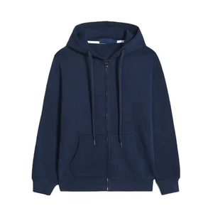 Sudadera con capucha de peso pesado en blanco de gran tamaño personalizada de 2023 Street, Jersey de algodón 100%, sudaderas con capucha de talla grande para hombre - Product Image 1