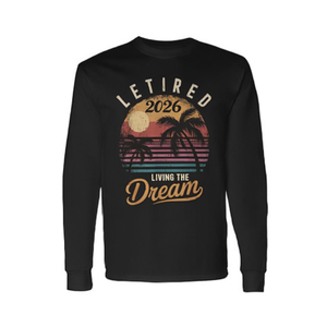 Camiseta de Manga Larga 2026 para Retiros, Producto Promocional Premium para Aprovechar la Vida en el Retiro - Product Image 2