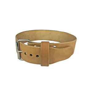 Cinturón de Cuero Ajustable Unisex para Fitness, Nuevo Diseño con Hebilla de Seguridad para Entrenamiento, Accesorios de Gimnasio - Product Image 1