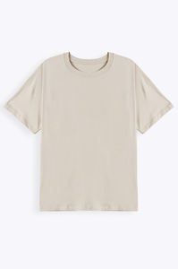 Venta al por mayor Streetwear Hip Hop Plain Blank Women Loose Oversized camiseta blanca Streetwear negro camisetas personalizadas con etiqueta personalizada - Product Image 2