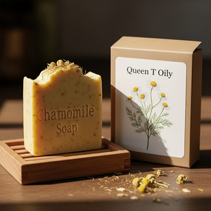 สบู่คาโมมายล์สมุนไพรผสมคาโมมายล์ผ่อนคลายเพิ่มความสบายให้ผิวมันกลิ่นหอมสดชื่น-รูปแบบของแข็ง - Product Image 1