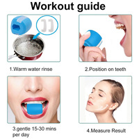 Appareil d'exercices faciaux, balle de fitness pour le visage et outil d'entraînement de la mâchoire, équipement d'exercice de la mâchoire en caoutchouc